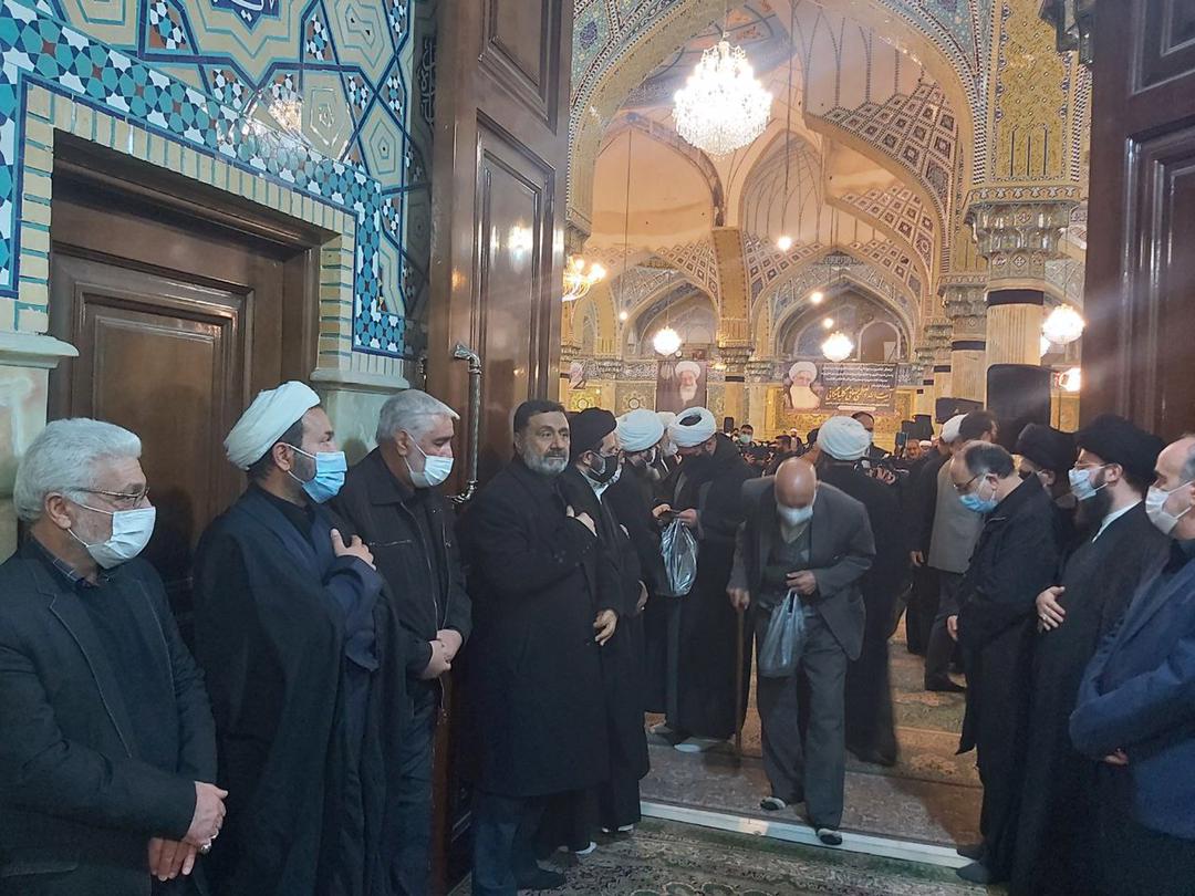 گزارش تصویری مراسم هفتمين شب ارتحال مرجع عظيم الشأن آيت الله صافي گلپايگاني”قدس سره الشريف”