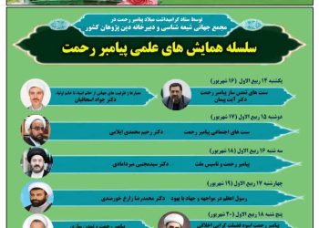 سلسله همایش های علمی پیامبر رحمت (ص)