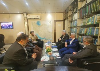 دیدار دکتر محمد رضا سکوت سرکنسول جدید ایران در کربلا با دبیر  کل و اعضای مجمع جهانی شیعه‌شناسی
