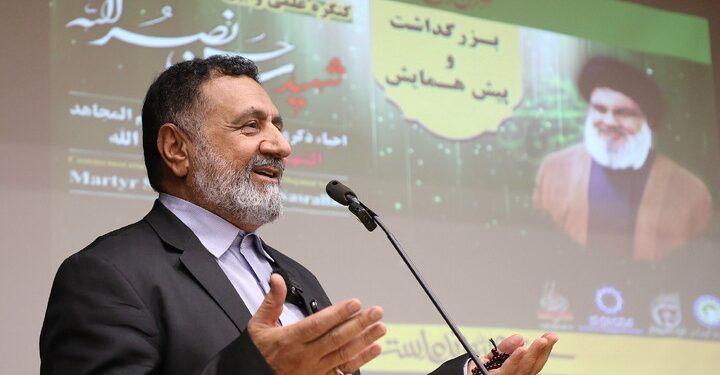تصاویر/ آیین بزرگداشت عالم دینی تراز انقلاب اسلامی شهید سیدحسن نصرالله